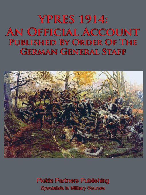 Title details for YPRES 1914 by The German General Staff - Available